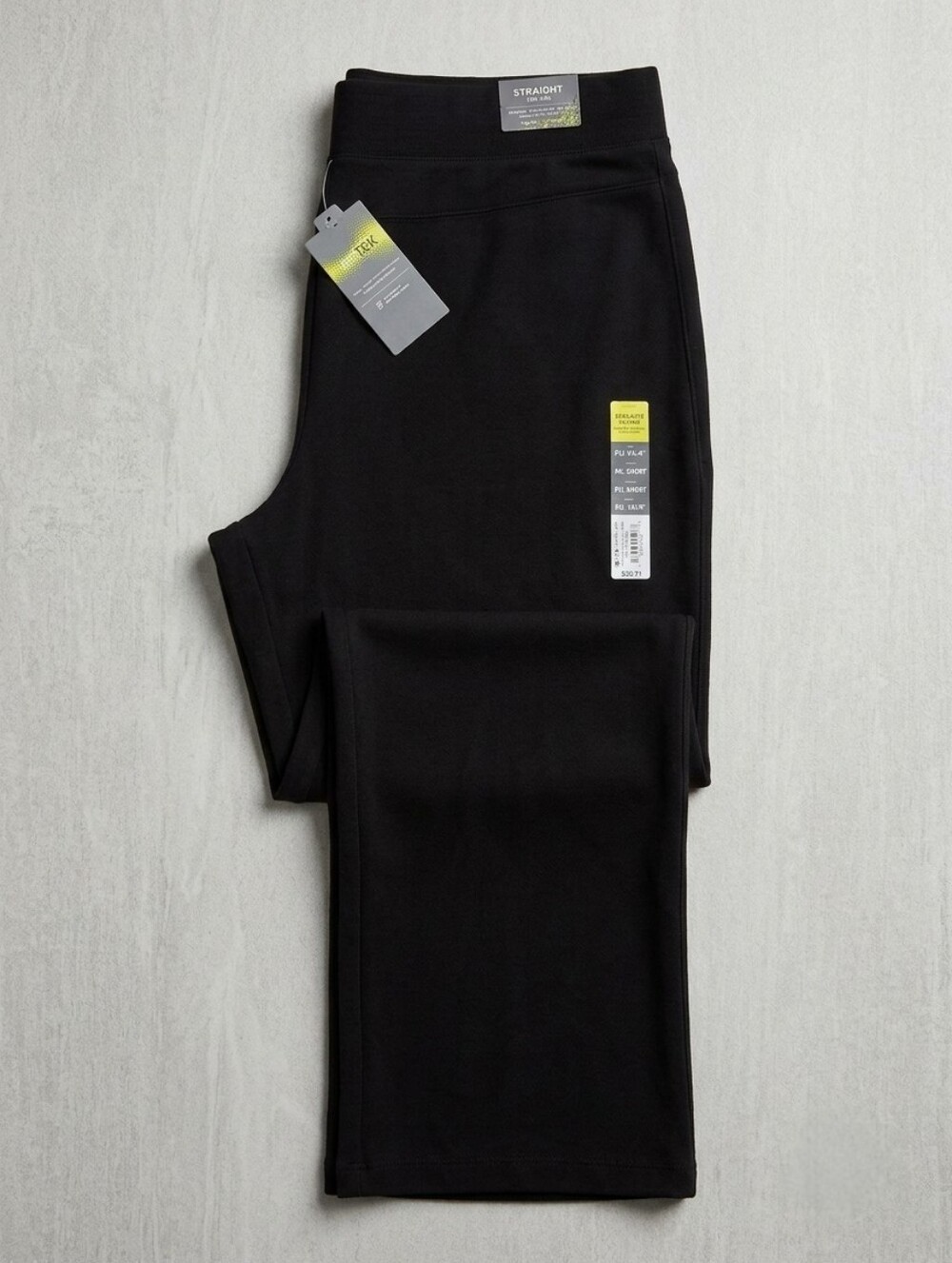 Tek Gear Activewear Straight Mid Rise Black Womens PXL